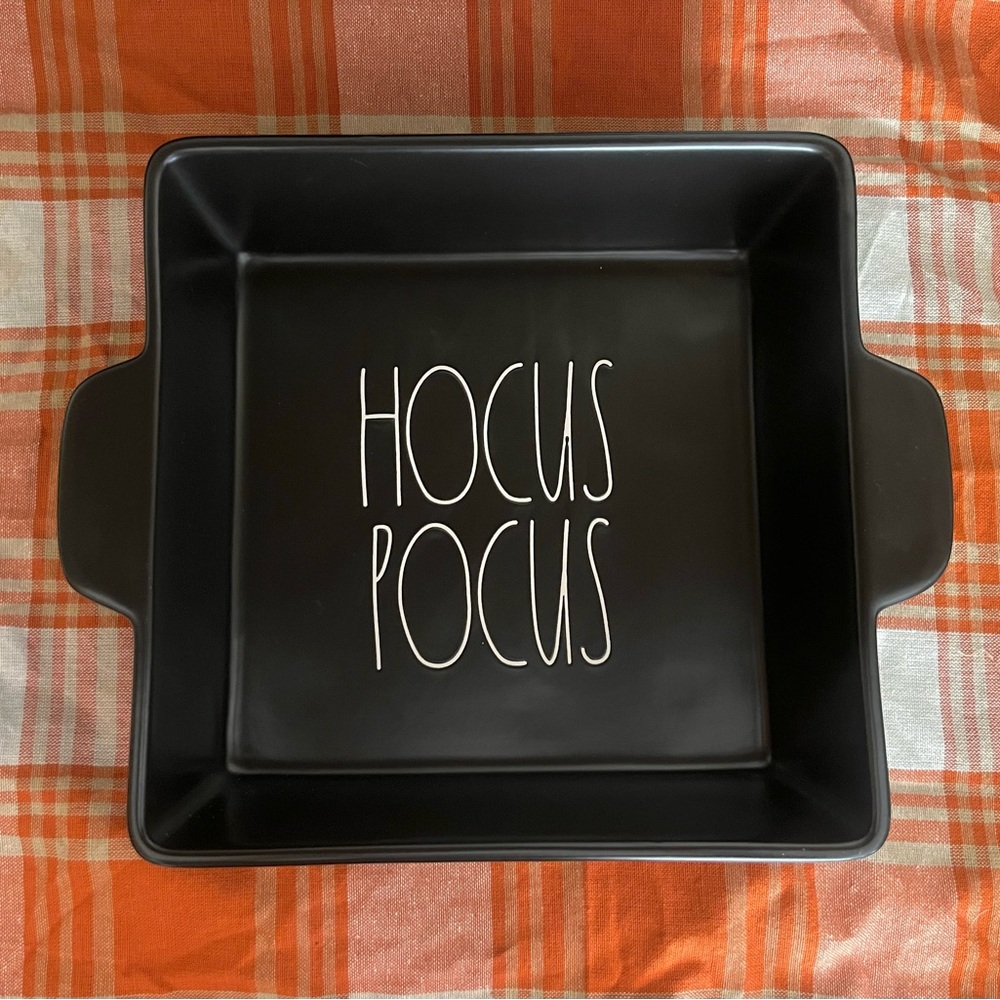 RAE DUNN HOCUS POCUS Baking Dish